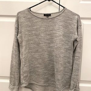 Grey knit TopShop sweater